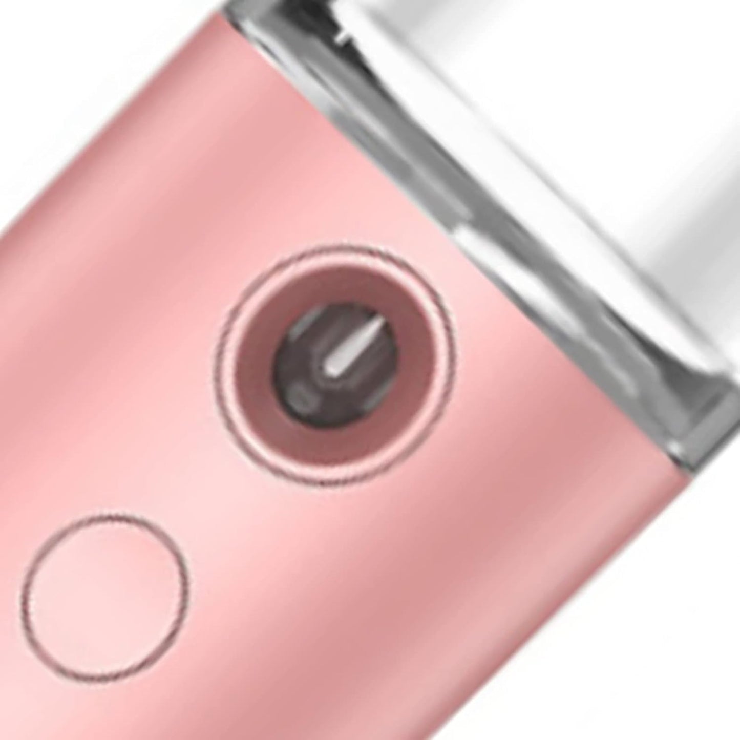 Nano Facial Mist Sprayer, Nano Facial Steamer Mist Spray Mini Face Humidifier Portable Facial Sprayer USB Rechargeable Handy Skin Care Machine Portable Mini Nano Mister (Roseate)