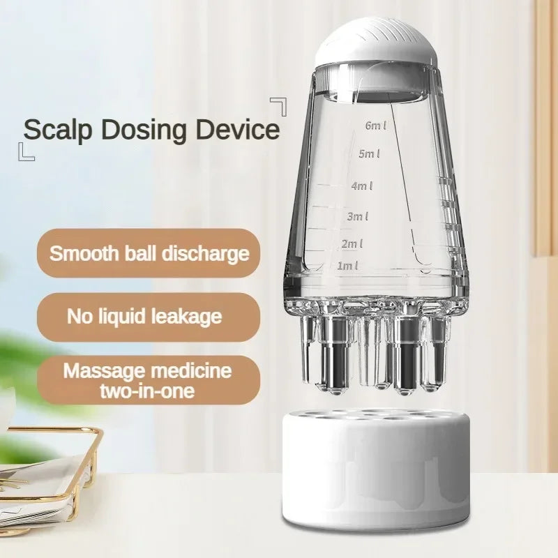 Scalp Applicator Liquid Comb Portable Mini Massage Comb Essential Oil Liquid Guiding Massager anti Hair Loss Scalp Care Tools
