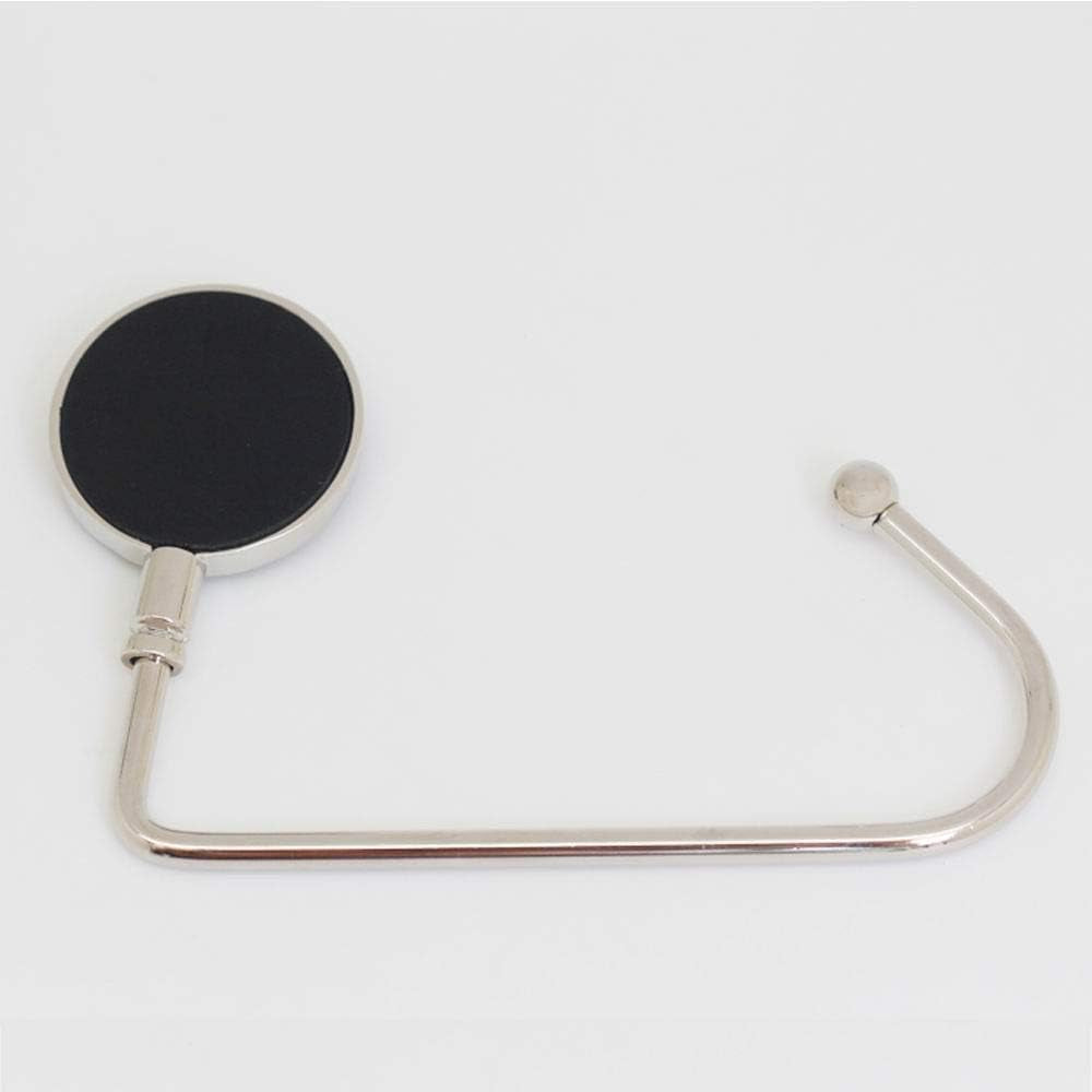 2 Pack Long Purse Hook Hanger for Table Bar Desk,Stylish Handbag Hanger Portable Bag Hook Hanger for Women Purse Holder with Velvet Pouch under Table Bar Counter Handbag Storage Hanger (Happy Tree)