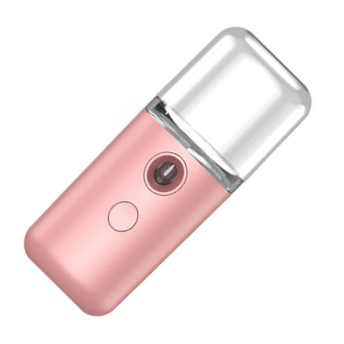 Nano Facial Mist Sprayer, Nano Facial Steamer Mist Spray Mini Face Humidifier Portable Facial Sprayer USB Rechargeable Handy Skin Care Machine Portable Mini Nano Mister (Roseate)