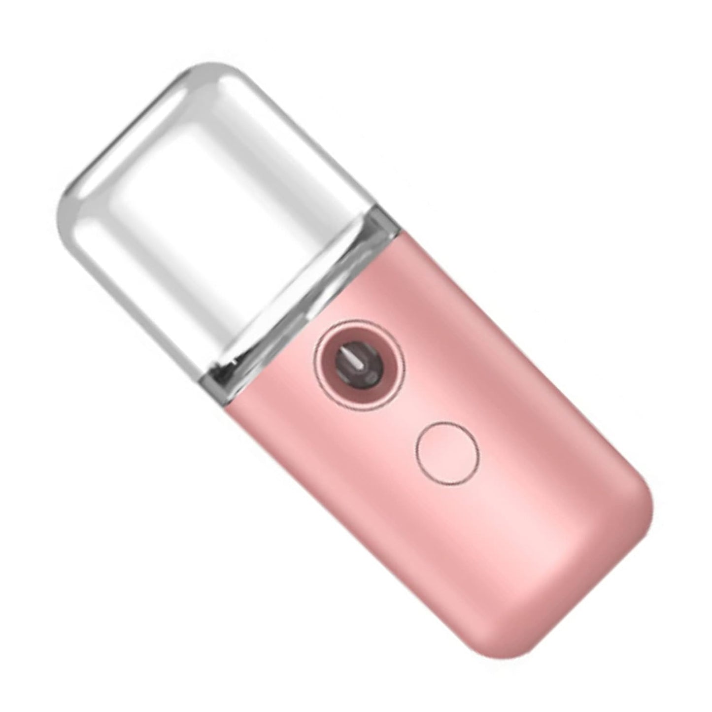 Nano Facial Mist Sprayer, Nano Facial Steamer Mist Spray Mini Face Humidifier Portable Facial Sprayer USB Rechargeable Handy Skin Care Machine Portable Mini Nano Mister (Roseate)