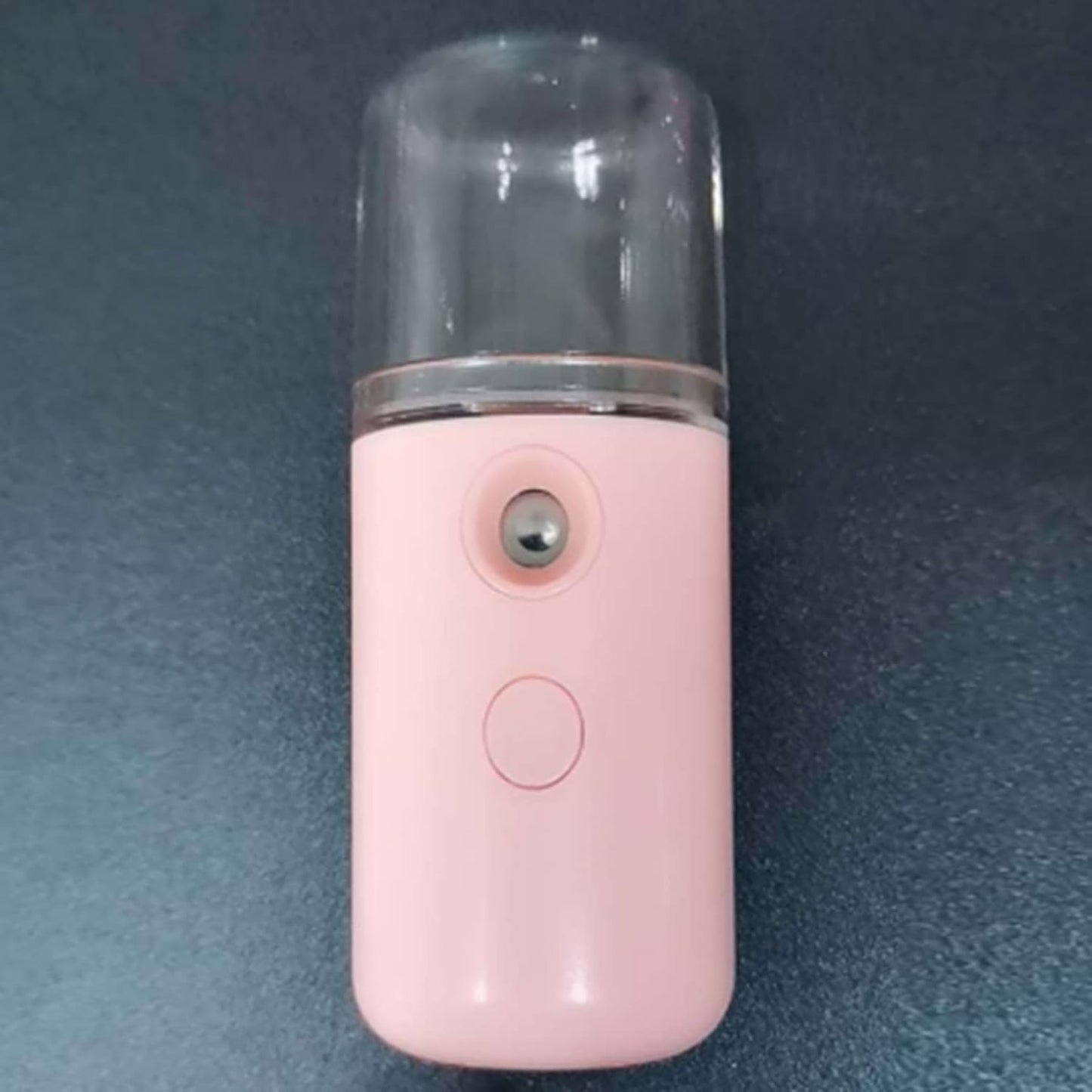 Nano Facial Mist Sprayer, Nano Facial Steamer Mist Spray Mini Face Humidifier Portable Facial Sprayer USB Rechargeable Handy Skin Care Machine Portable Mini Nano Mister (Roseate)