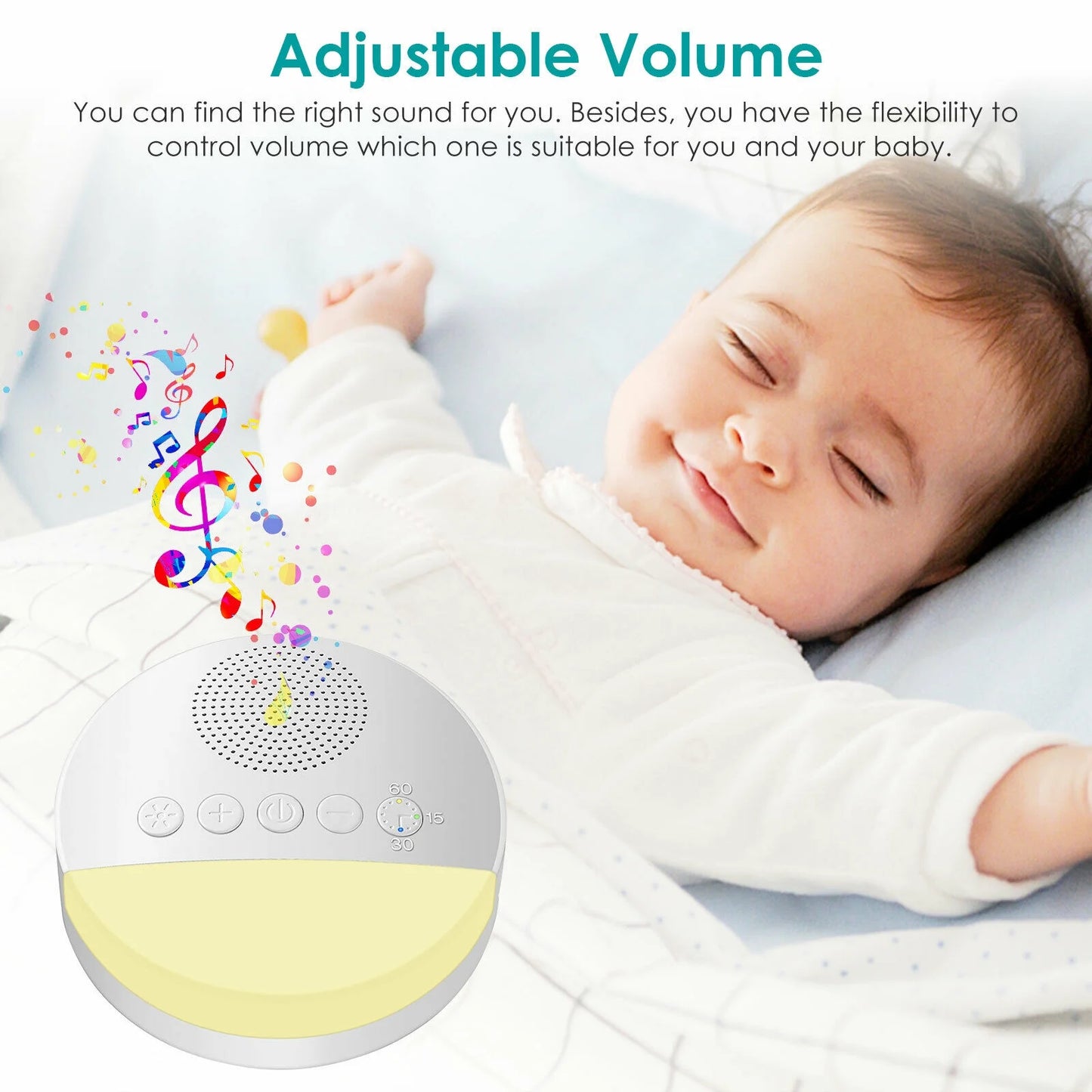 White Noise Nature Sound Machine Sleep Aid Sounds Sleeping Machine Therapy Relax