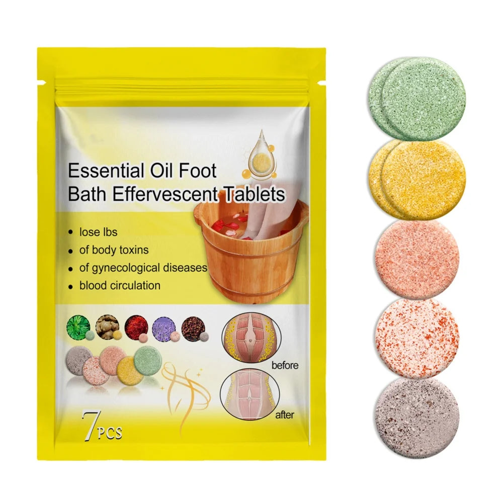 Nourishing Foot Soak Tablets Relax and Refreshed Household Supply