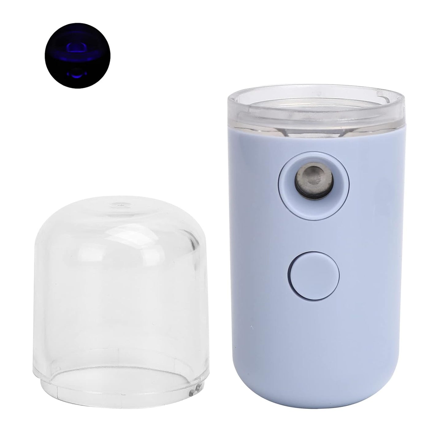 Facial Mist, Nebulizer Steam Facial Mist Deep Moisturizer Mini Humidifier for Skin Care, Makeup, Eyelash Extensions, Deep Moisturizer Mini Humidifier(Lavender)