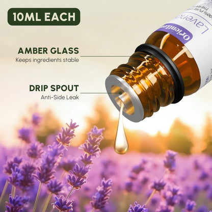 100% Pure Essential Oils Set, Aromatherapy Blended Scents Variety Essential Oils Gift Set for Diffusers, Massage, Sleep, Perfect Mother'S Day Gifts for Her