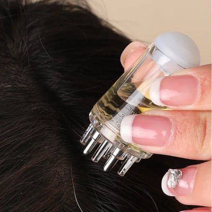 Scalp Applicator Liquid Comb Portable Mini Massage Comb Essential Oil Liquid Guiding Massager anti Hair Loss Scalp Care Tools