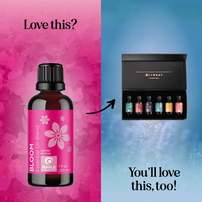Bloom Floral Essential Oil Blend Diffuser Fragrance & Aromatherapy Oils, 1 Fl Oz