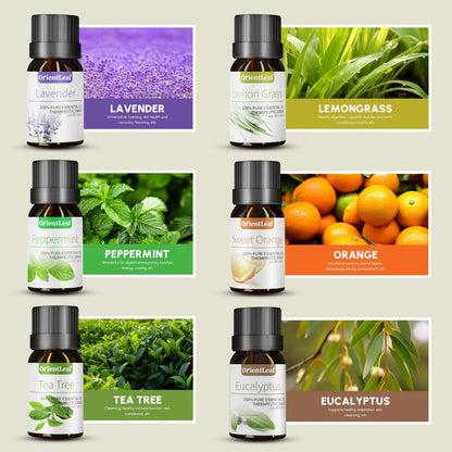 100% Pure Essential Oils Set, Aromatherapy Blended Scents Variety Essential Oils Gift Set for Diffusers, Massage, Sleep, Perfect Mother'S Day Gifts for Her