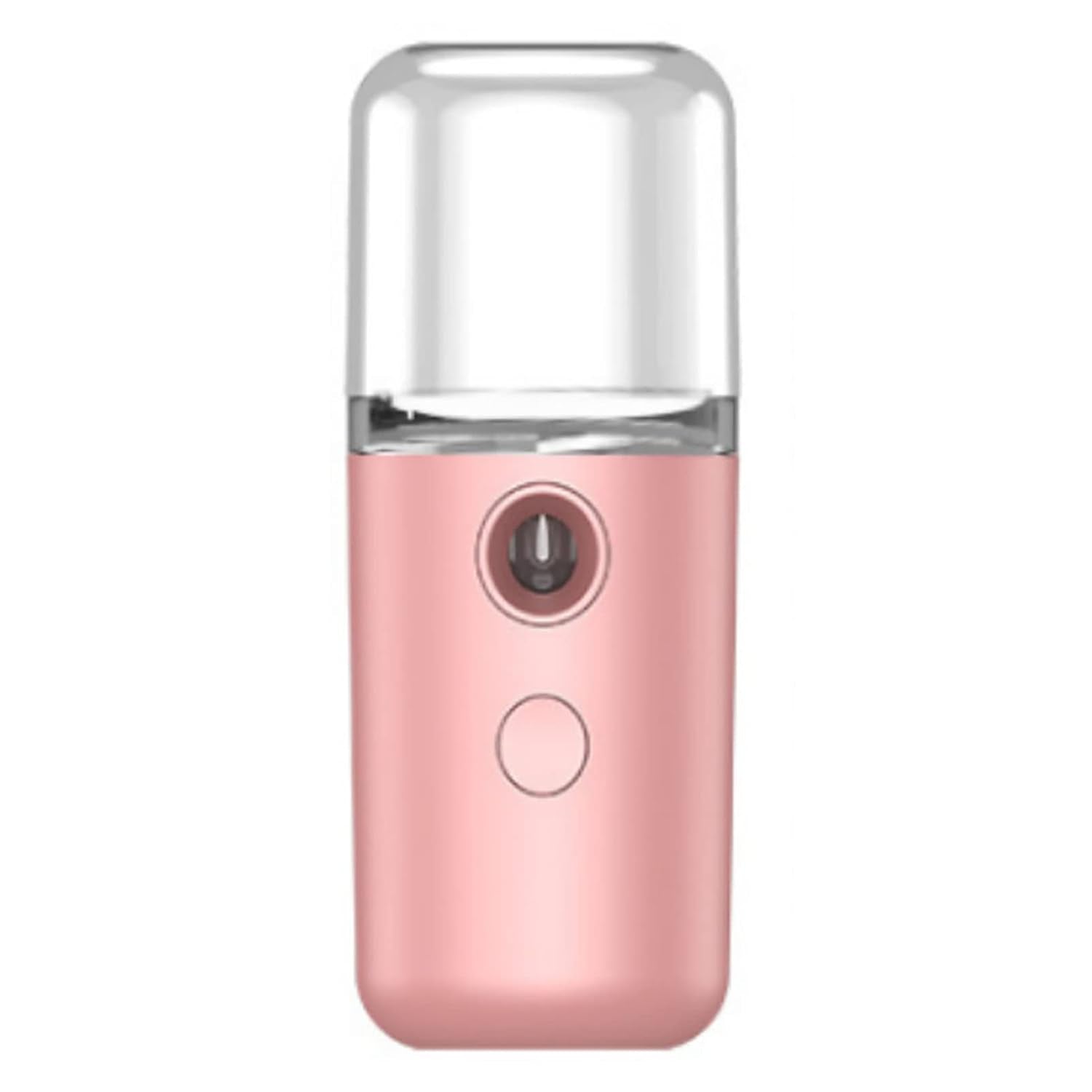Nano Facial Mist Sprayer, Nano Facial Steamer Mist Spray Mini Face Humidifier Portable Facial Sprayer USB Rechargeable Handy Skin Care Machine Portable Mini Nano Mister (Roseate)