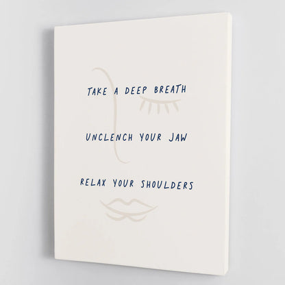 Relax Canvas Print or Poster
