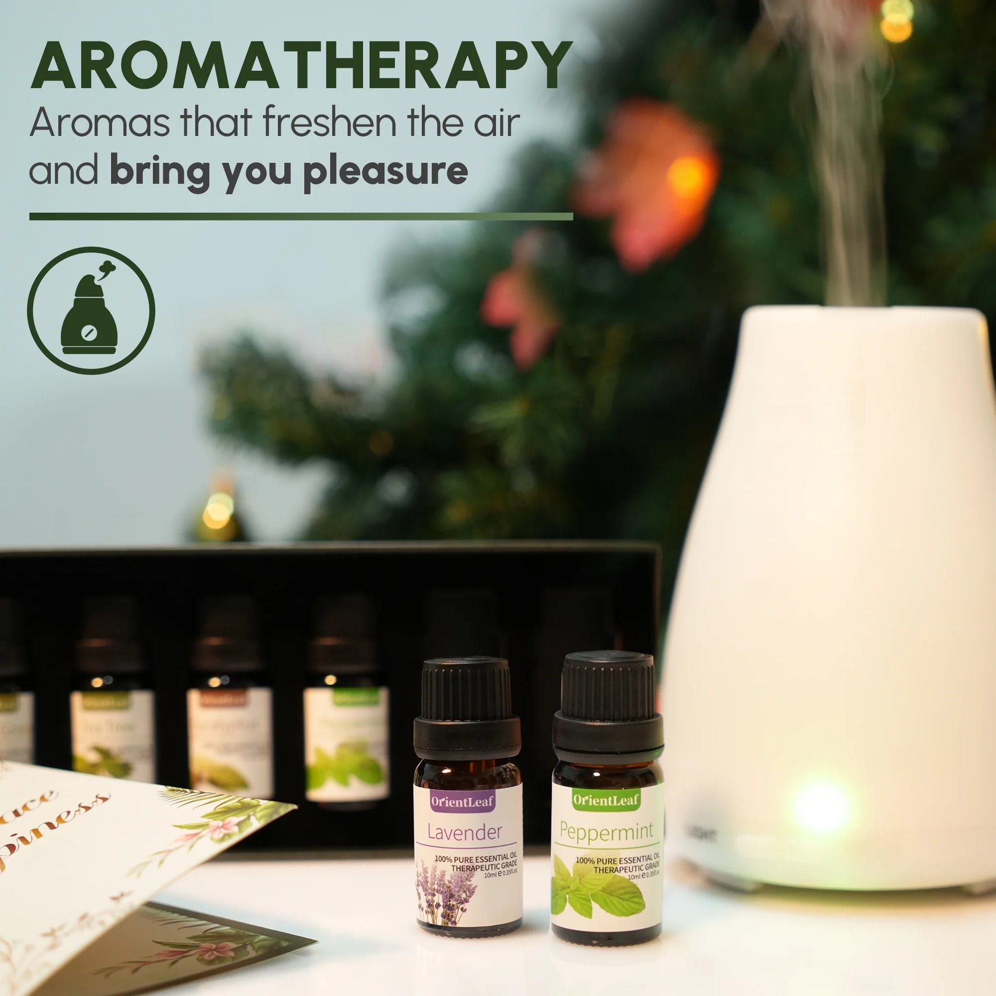 100% Pure Essential Oils Set, Aromatherapy Blended Scents Variety Essential Oils Gift Set for Diffusers, Massage, Sleep, Perfect Mother'S Day Gifts for Her