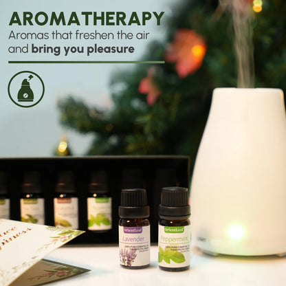 100% Pure Essential Oils Set, Aromatherapy Blended Scents Variety Essential Oils Gift Set for Diffusers, Massage, Sleep, Perfect Mother'S Day Gifts for Her