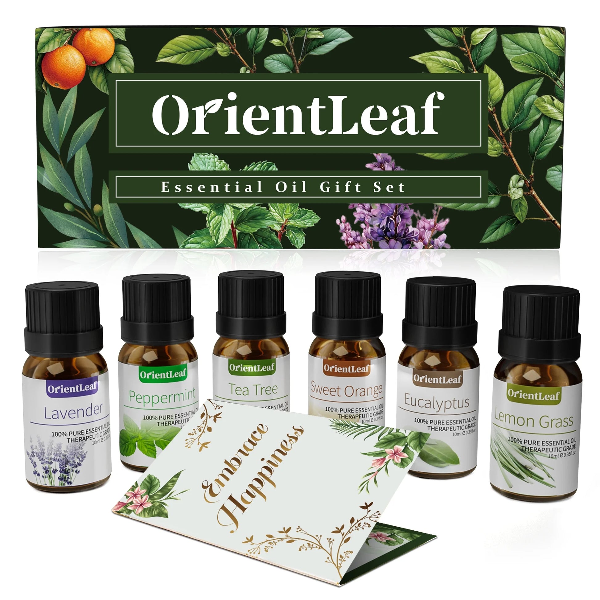 100% Pure Essential Oils Set, Aromatherapy Blended Scents Variety Essential Oils Gift Set for Diffusers, Massage, Sleep, Perfect Mother'S Day Gifts for Her