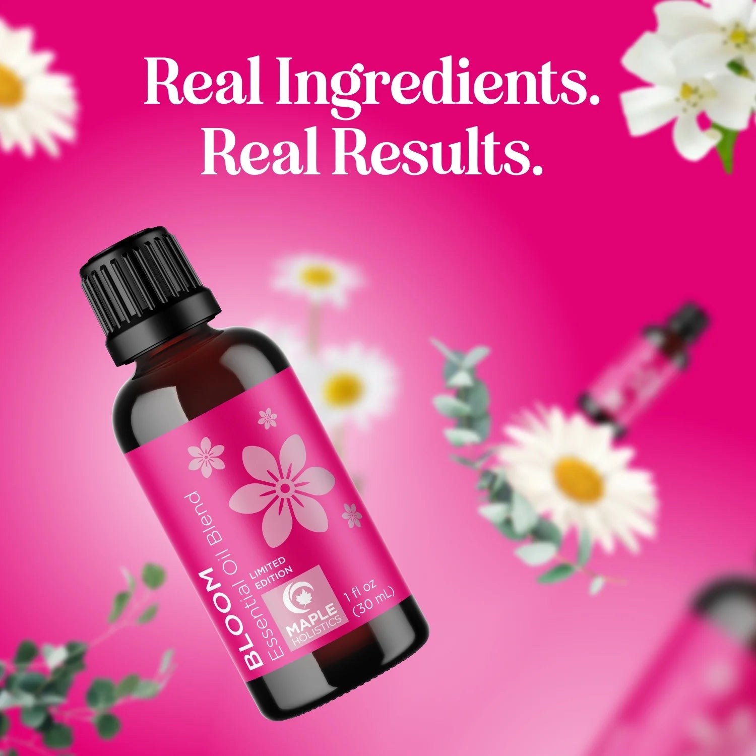 Bloom Floral Essential Oil Blend Diffuser Fragrance & Aromatherapy Oils, 1 Fl Oz