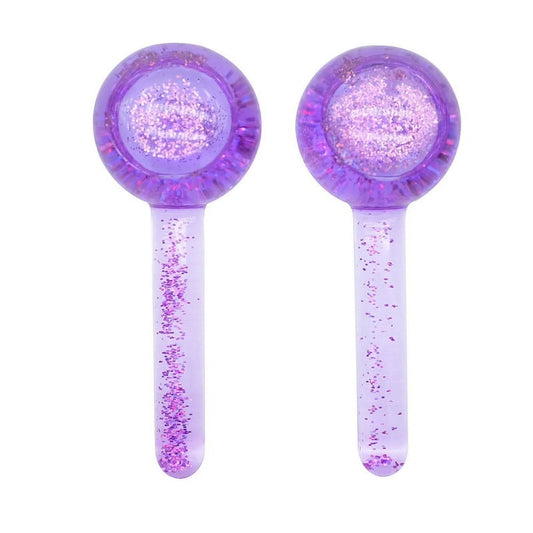 Sticks - Facial Balloon with Golden Essence, 2 Cooling Balloons for Hot or Cold Skin Massagers, Facial Balloon for Skin Care Routine